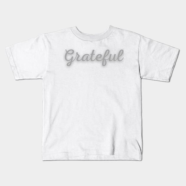 Gratidão Kids T-Shirt by Medita na Cor